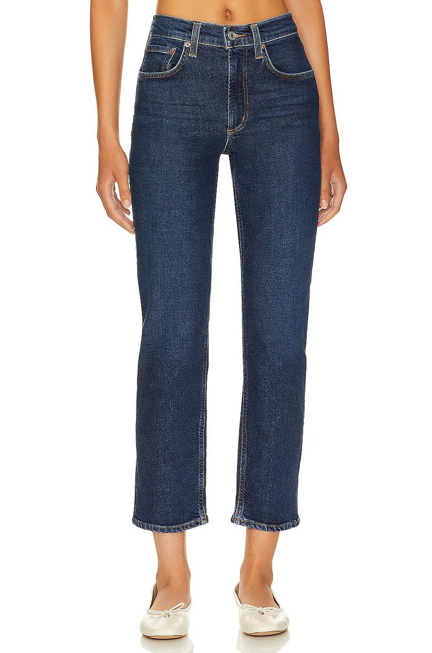 NWT AGOLDE Kye Mid Rise Jean - Song 29
